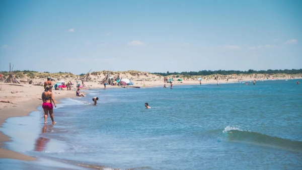 La plage des Orpellières