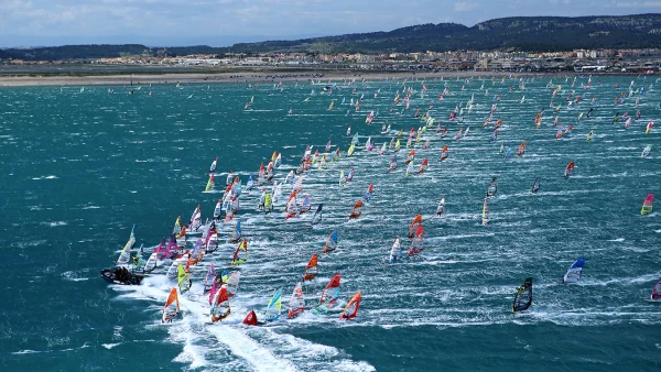 Plage des Chalets à Gruissan